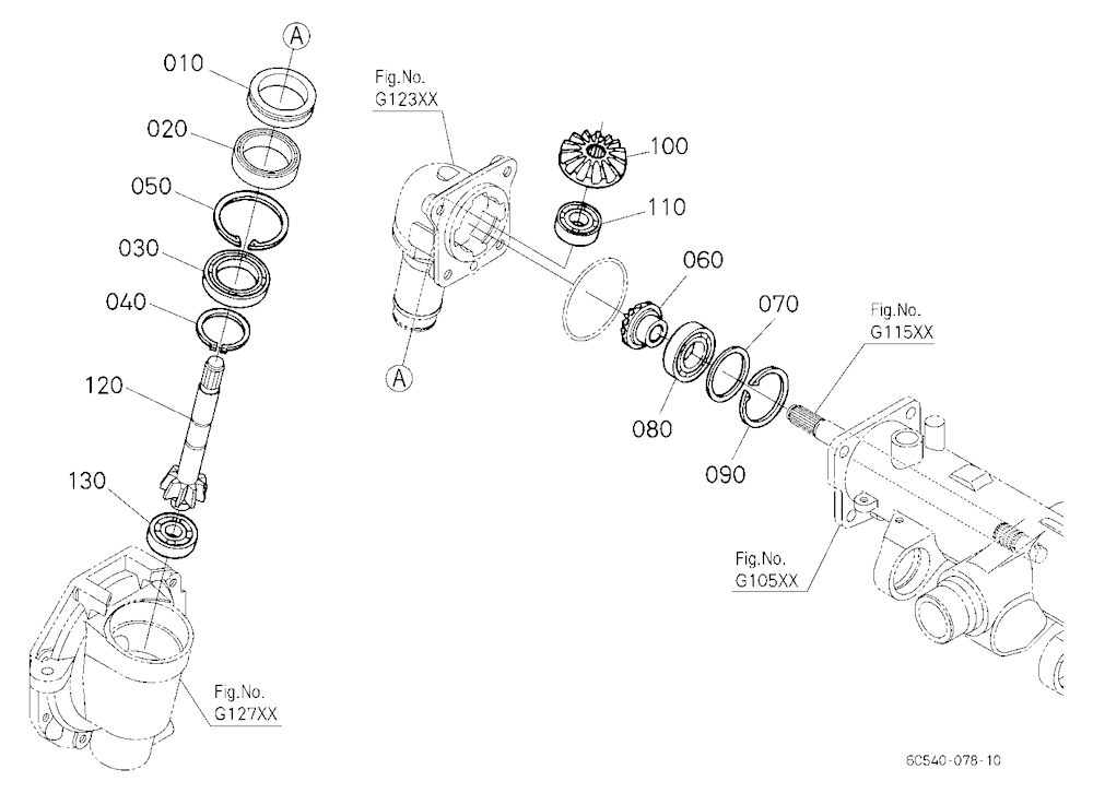 Bevel Gear Rh