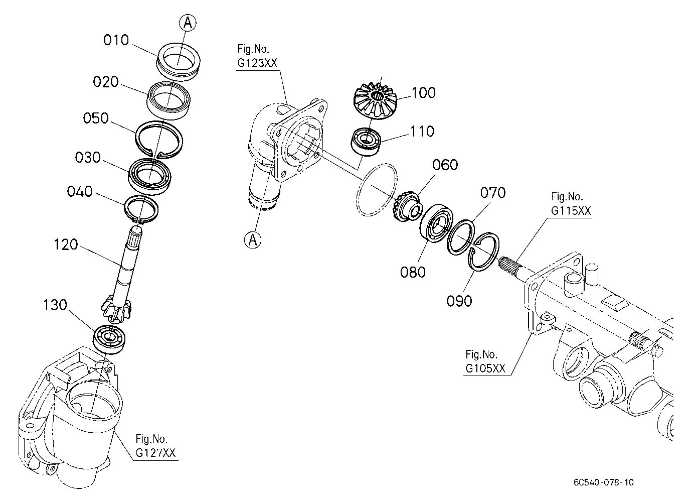 Bevel Gear Rh