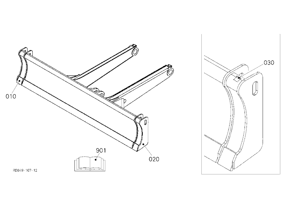 Extension Dozer Kit (W/G No.K7446) [Option]