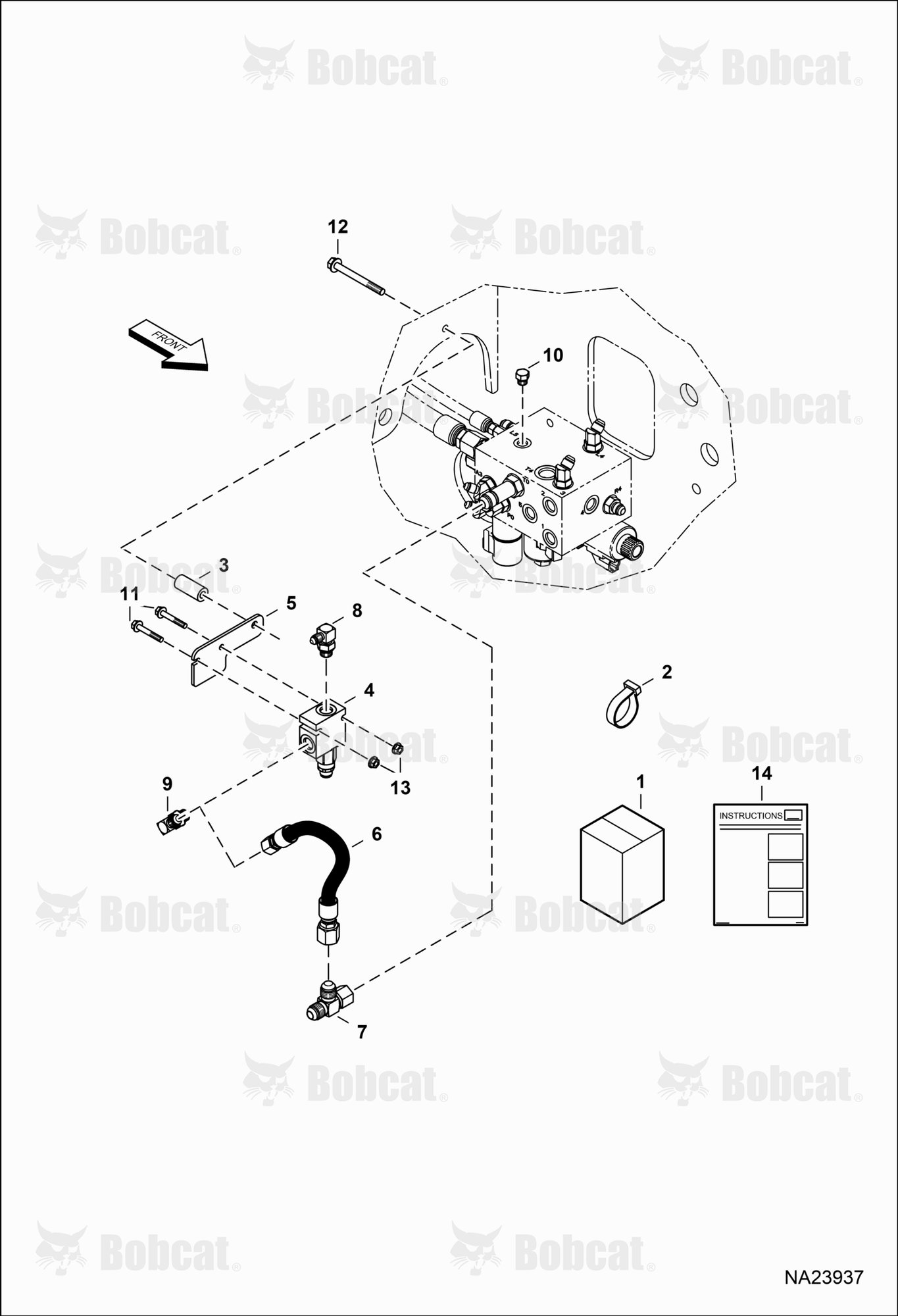 Relief Valve Kit  B4Z811001 - B4Z811087