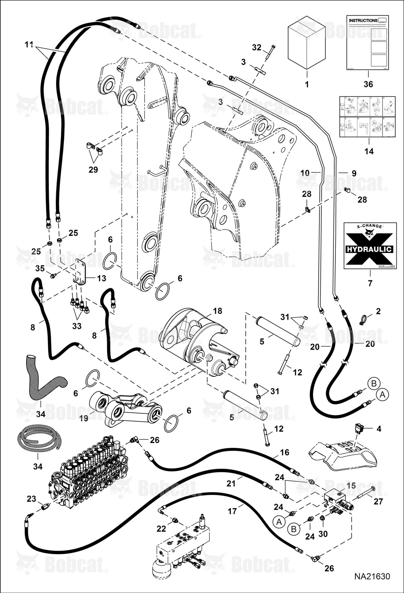 X-CHANGE (Hydraulic)(Manifold Kit)
