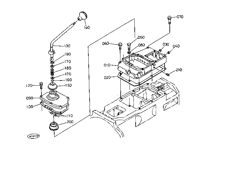 Main Gear Shift Lever [A]