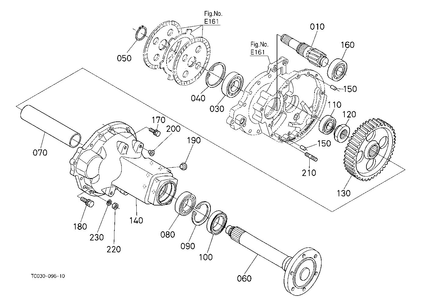 Rear Axle Lh