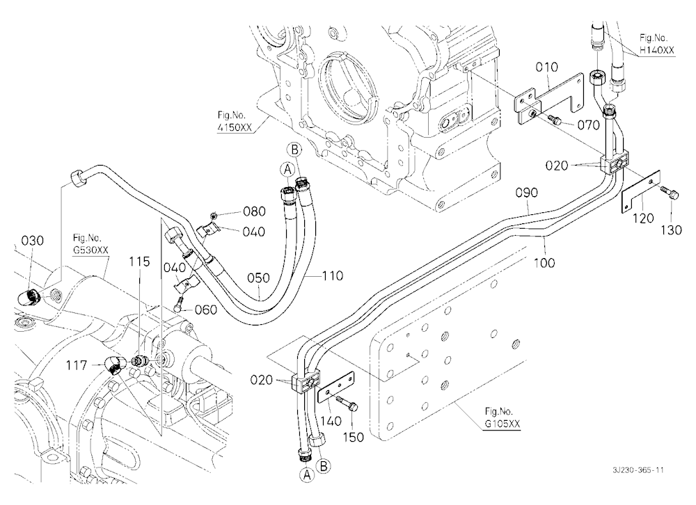 Steering Hose (Delivery) [Front Axle:Heavy Duty Ty