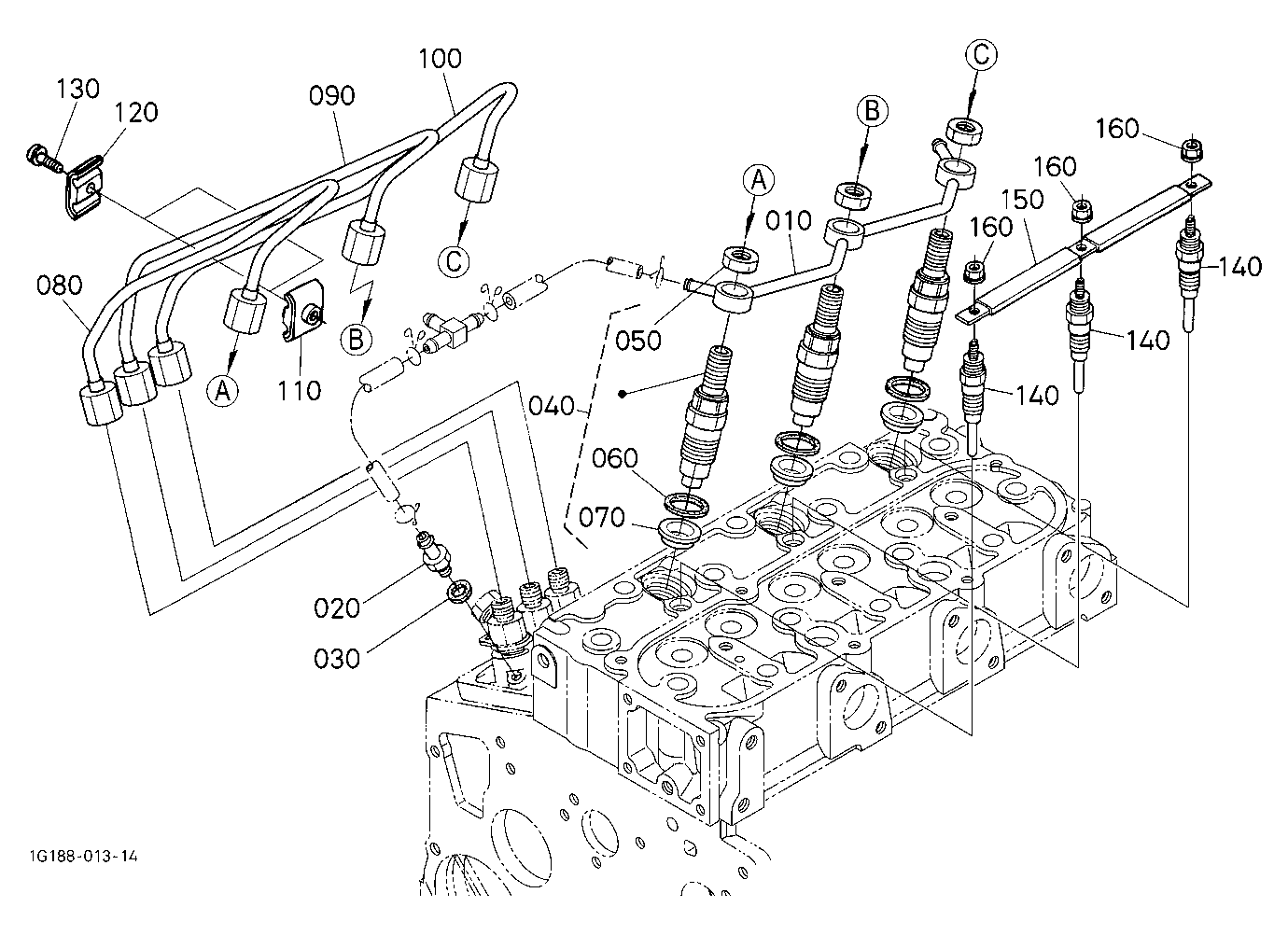 Nozzle Holder And Glow Plug