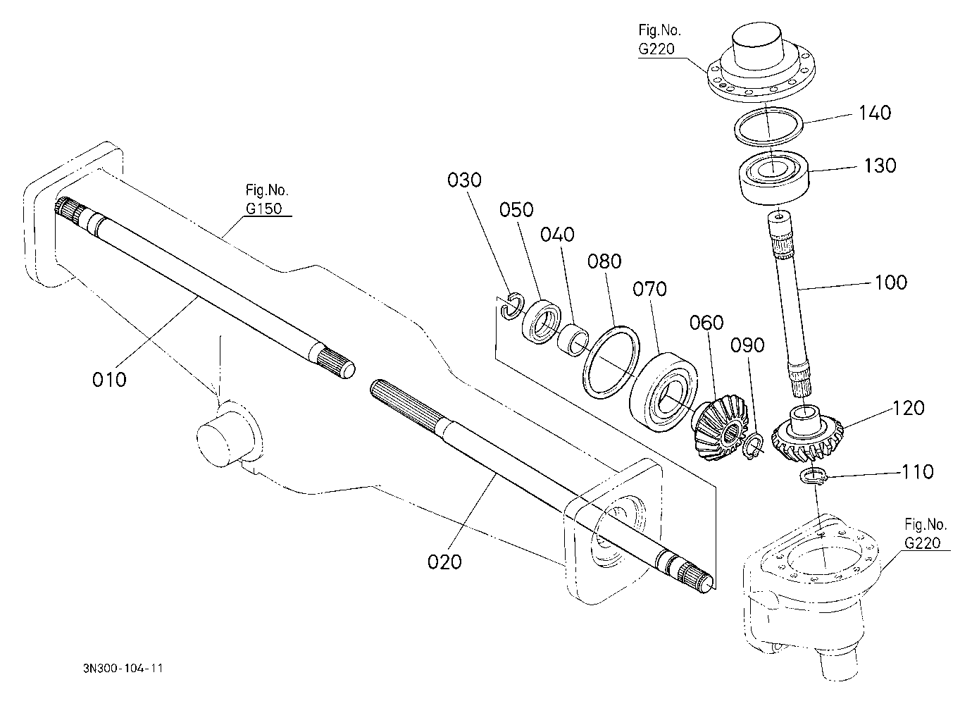 Differential Gear Shaft