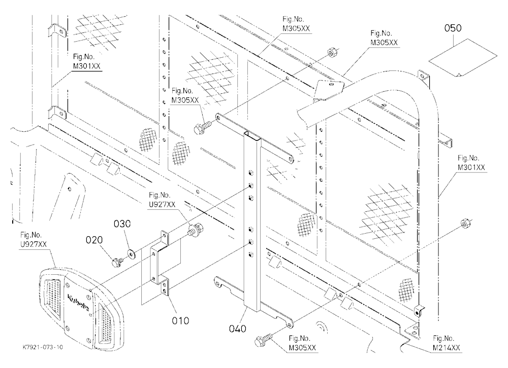 Headrest Stay Kit (W/G. No. V5230A) [Option]