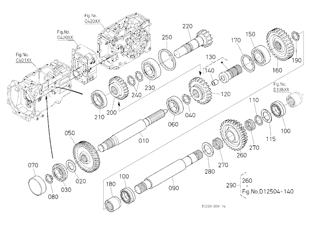 Pto Countershaft [Except Hst Type] [New Type]