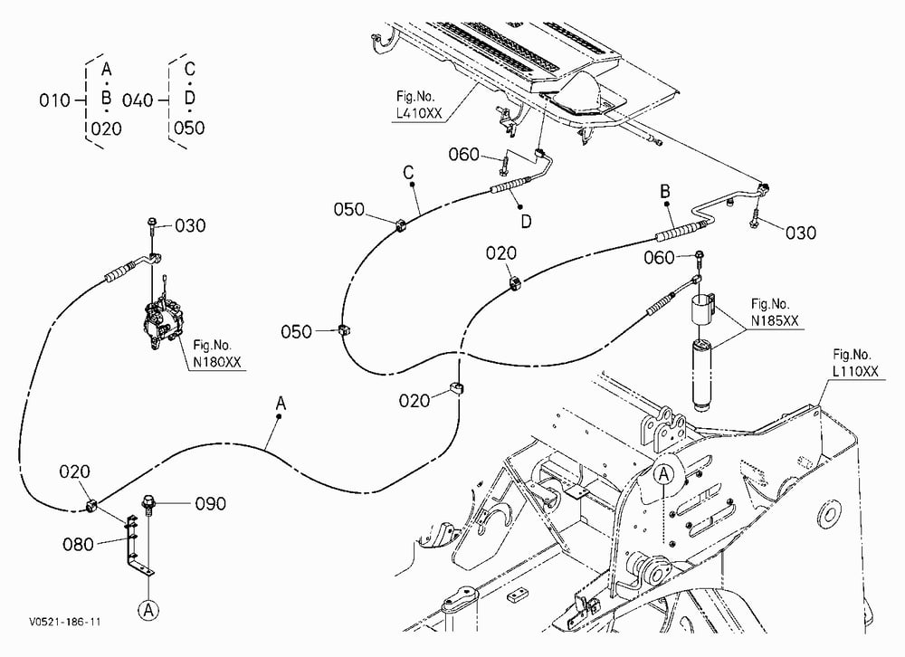 AIR-CONDITIONER HOSE (DISCHARGE)