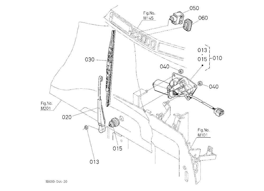 Wiper [Cab Type] [A]