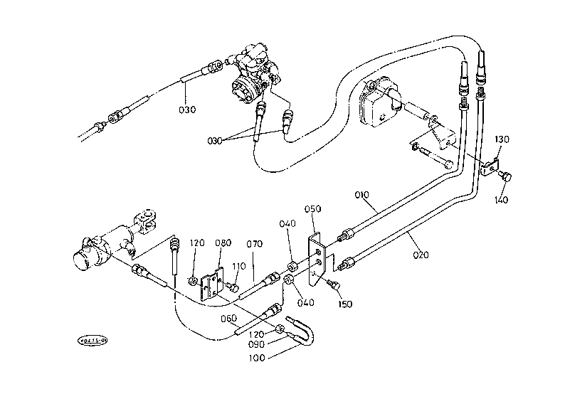 Power Steering Oil Pipe With Cab