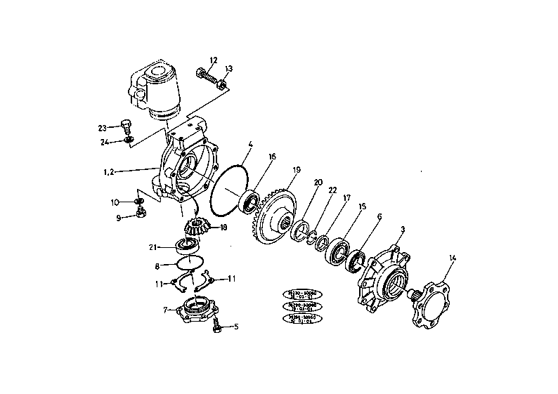 Axle Case [4Wd (Integral Power Steering)]