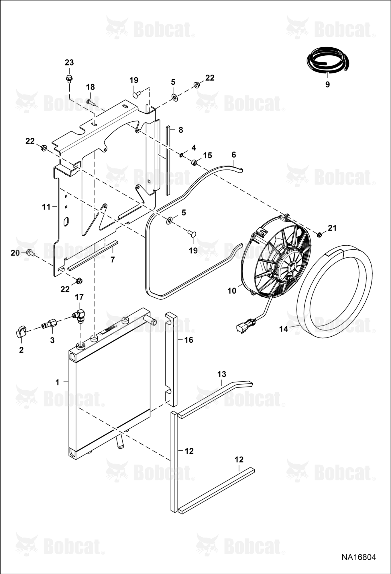 Hydraulic Cooler Circuitry