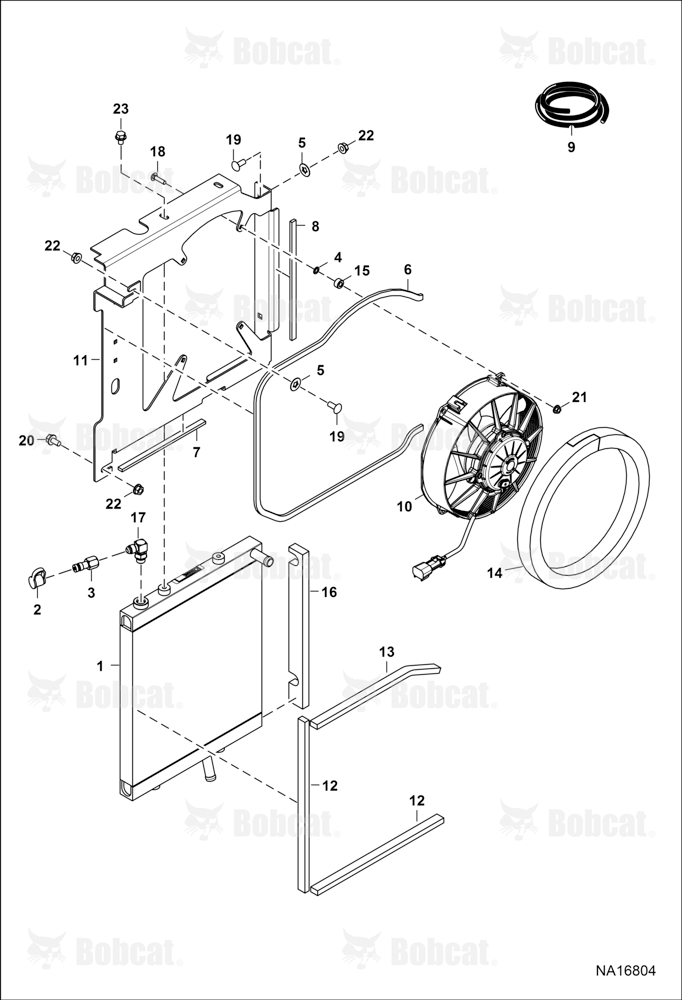 Hydraulic Cooler Circuitry