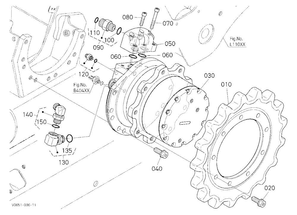 Hst Motor (Left)