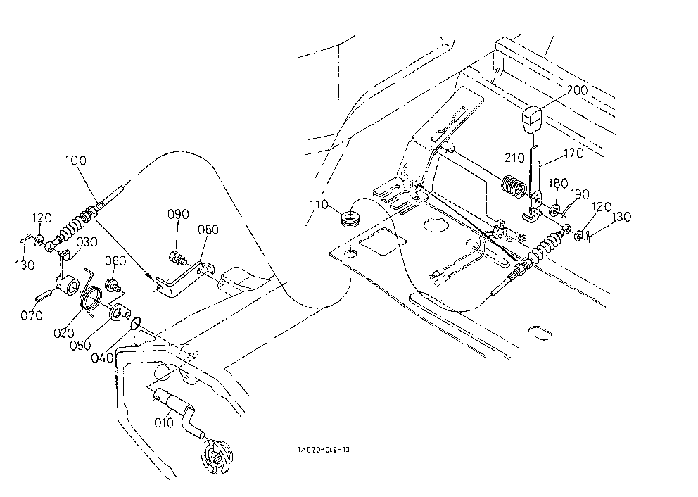 Pto Gear Shift Lever [Gst Type] [W/O Ind-Pto]