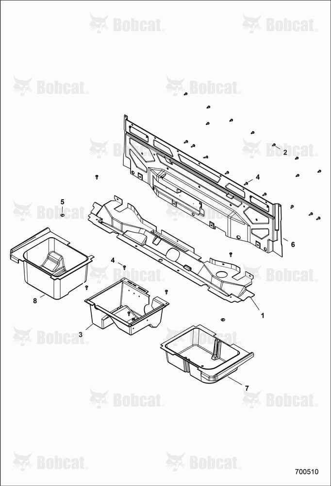 BODY, Rear Storage & Close Off