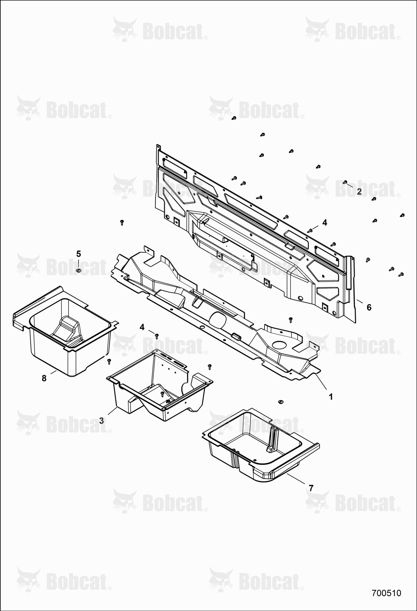 BODY, Rear Storage & Close Off
