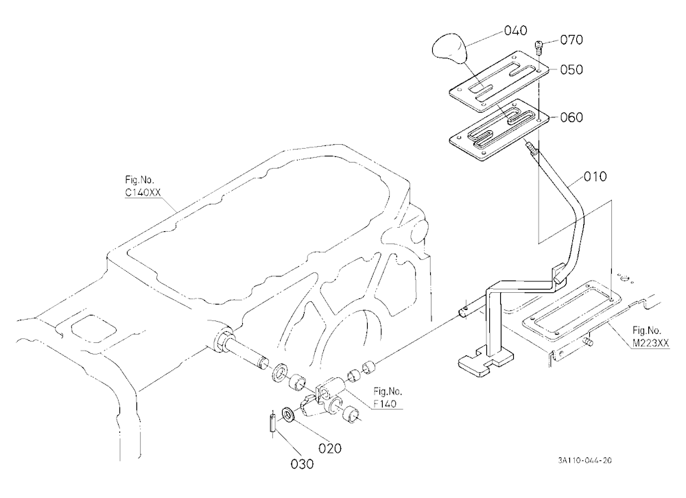 Range Gear Shift Lever [Rops Type] [New Type]