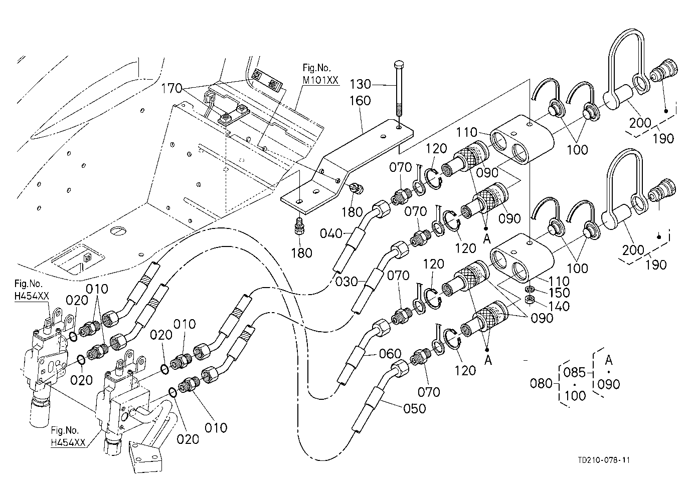 Auxiliary Control Valve Coupler [Ca]