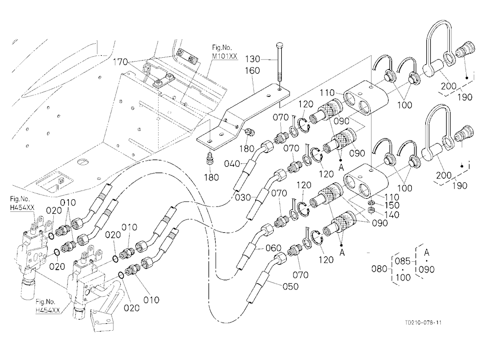 Auxiliary Control Valve Coupler [Ca]