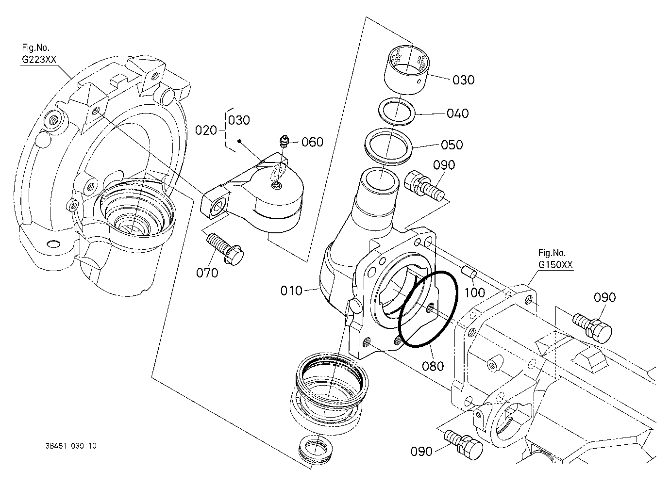 Bevel Gear Case Rh