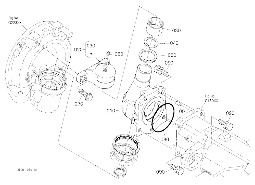 Bevel Gear Case Rh