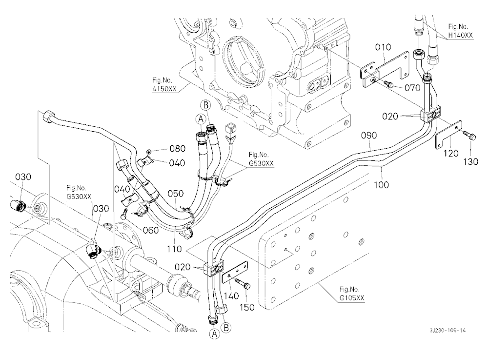 Steering Hose (Delivery) [Front Axle:Standard Type