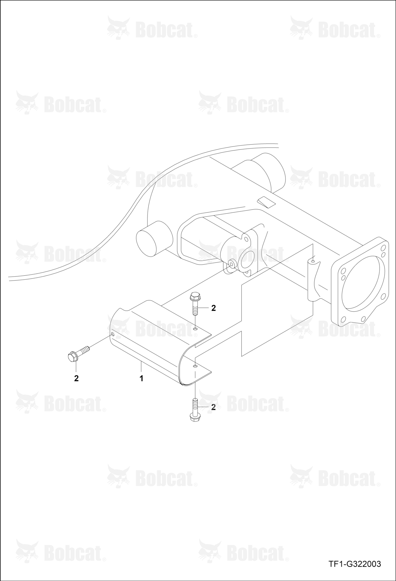 Steering Cylinder Cover Group