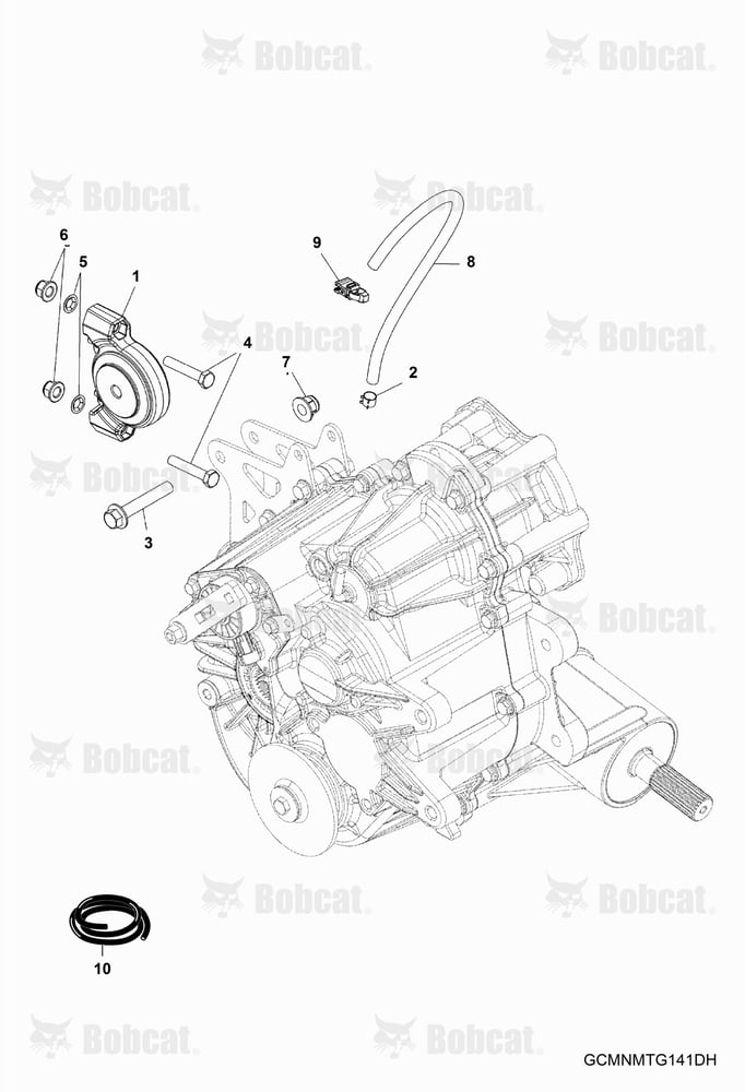 Drive TRAIN, Main Gearcase Mounting