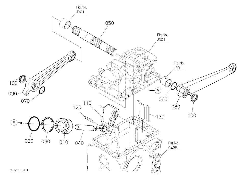 Hydraulic Piston/Lift Arm