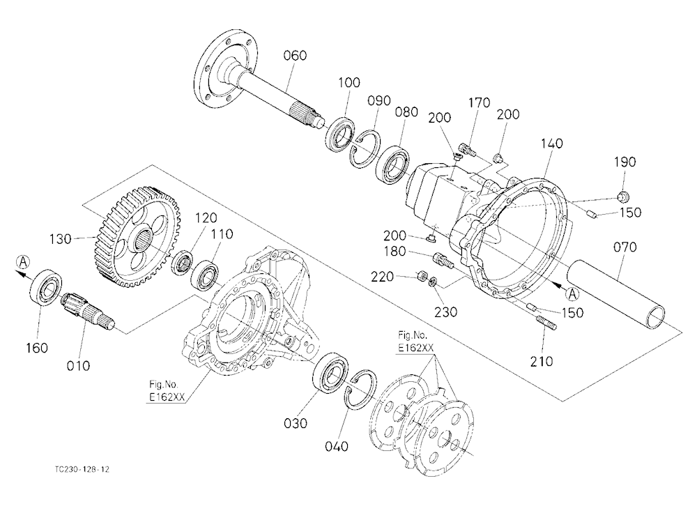 Rear Axle Rh
