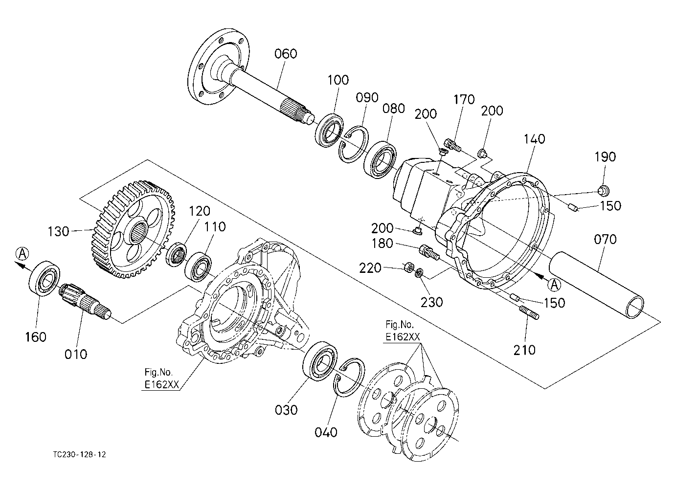 Rear Axle Rh