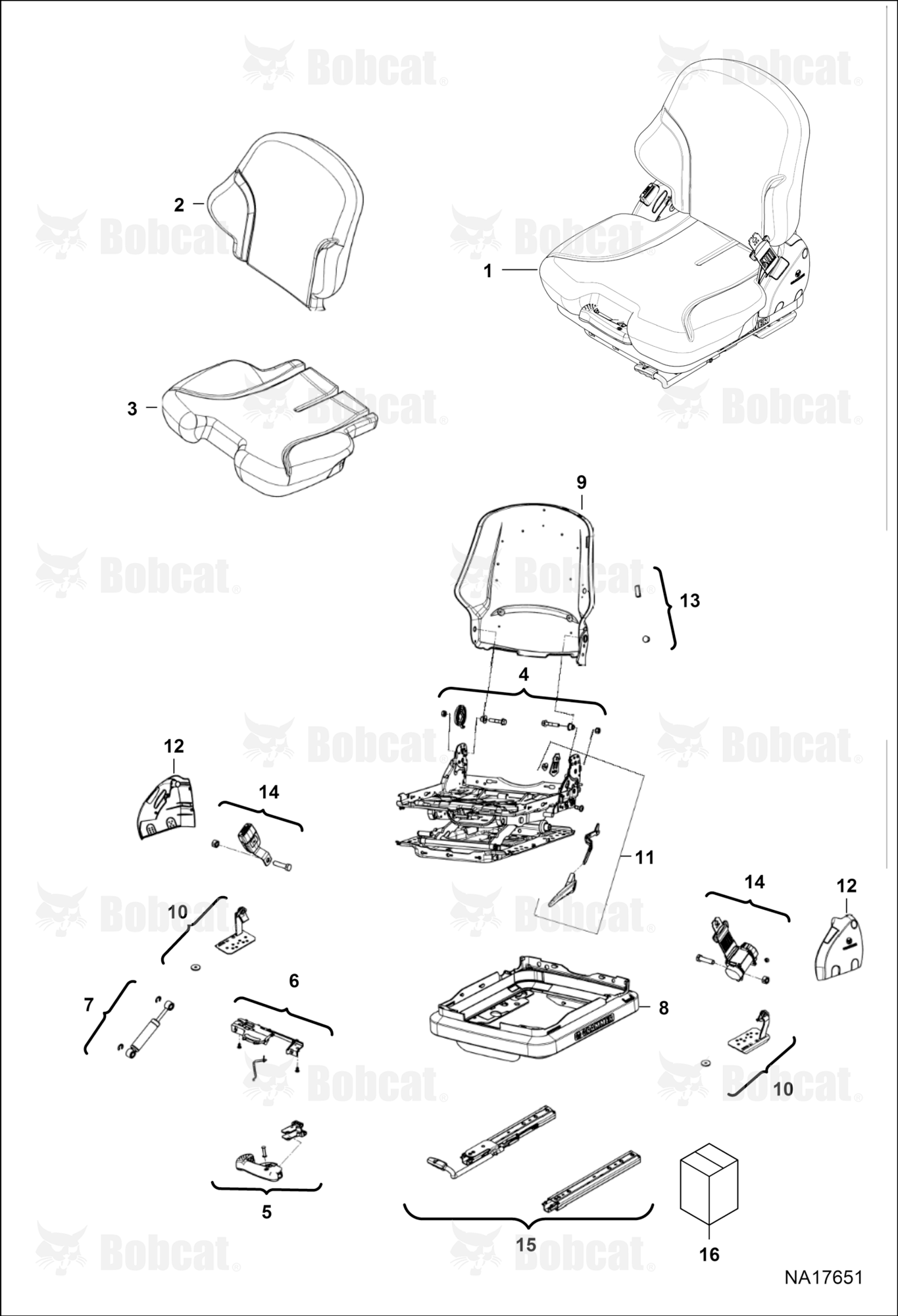 Suspension Seat (Vinyl)