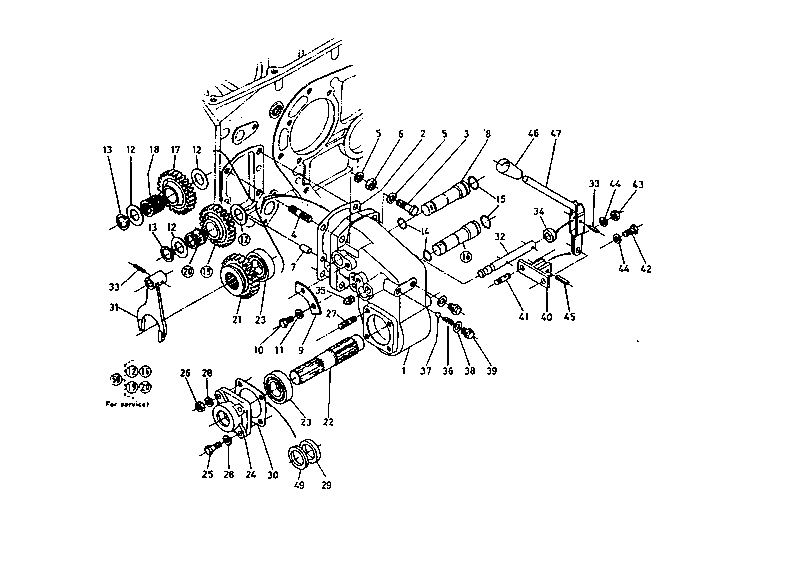 Side Gear Case