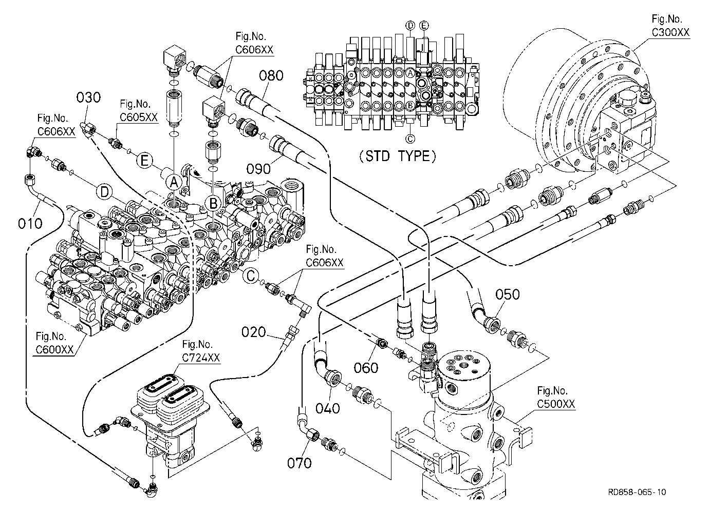 Oil Piping (Travel Right)