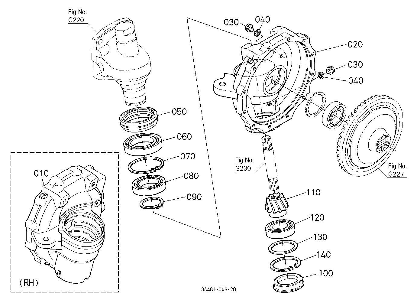 Front Axle Case [Cab Type]