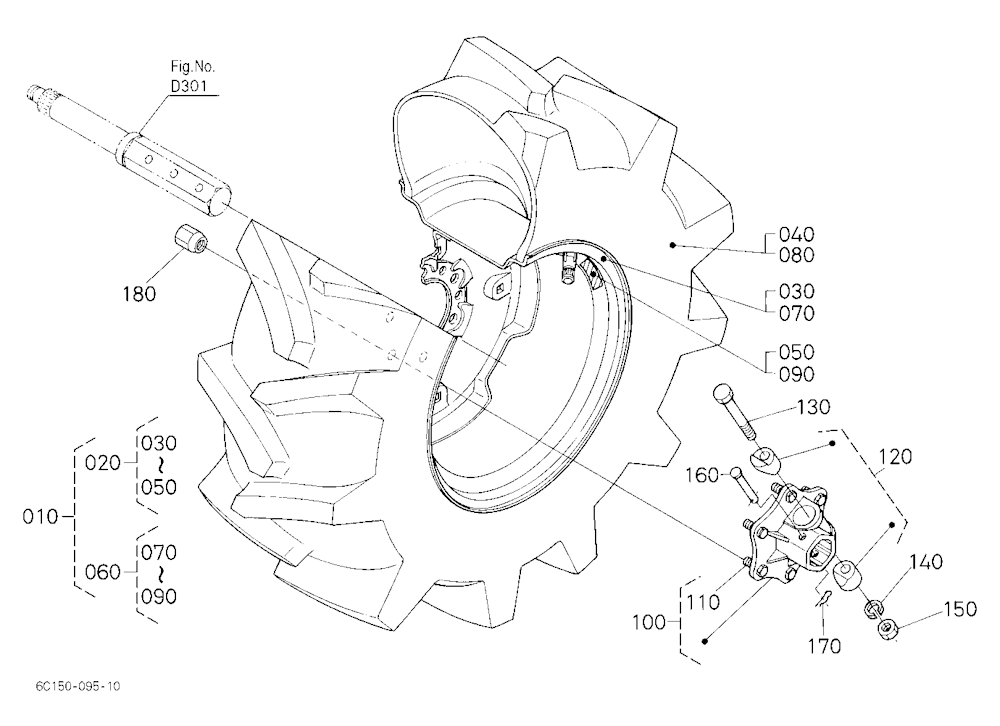 Rear Wheel(11.2-16) [Except[Au][Nz]]