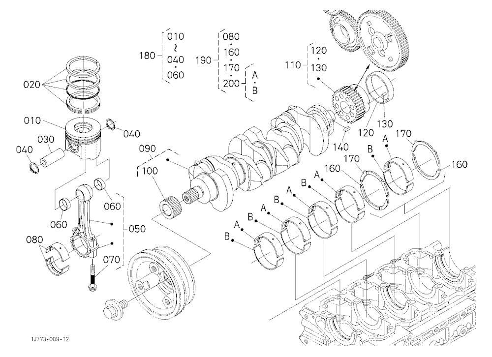 Piston And Crankshaft