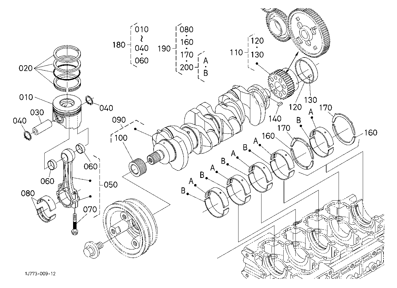 Piston And Crankshaft