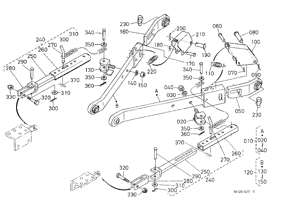 3-Point Linkage 1 (Lower Link) [New Type]
