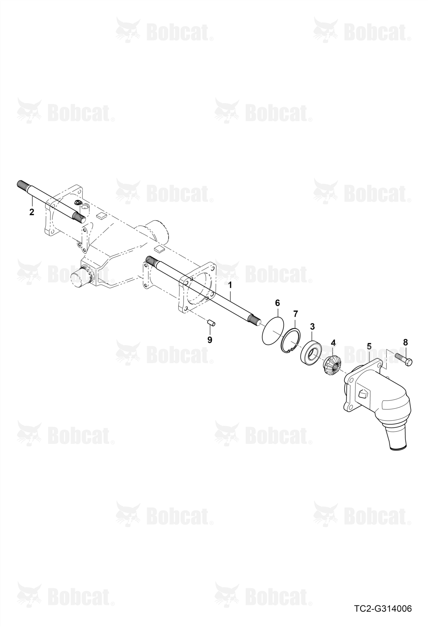 Front Axle (Drive Shafts)