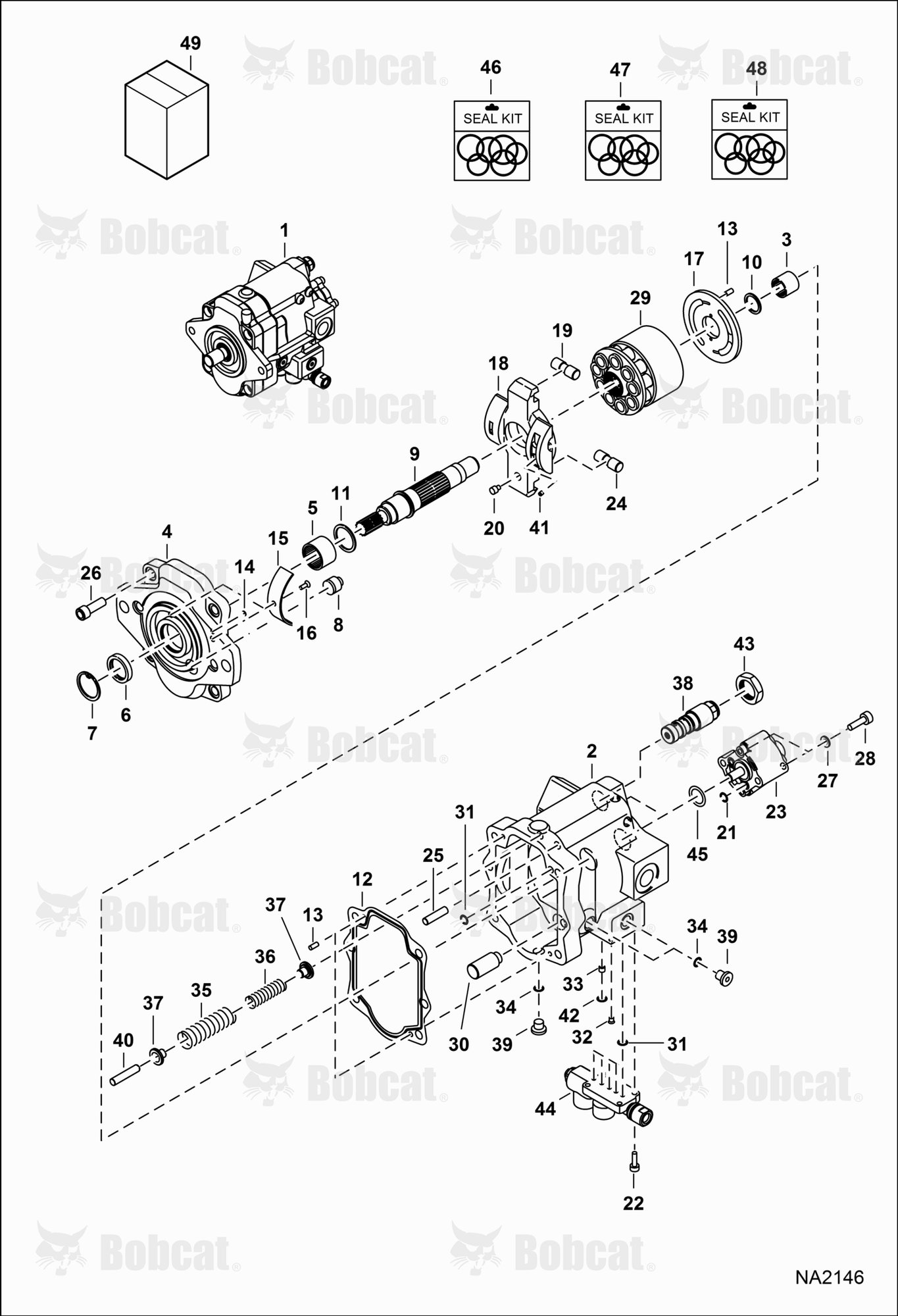 Hydraulic Piston Pump (Assembly)