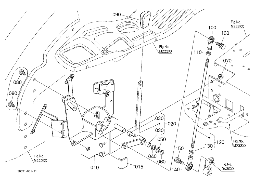 Range And Creep Gear Shift Lever