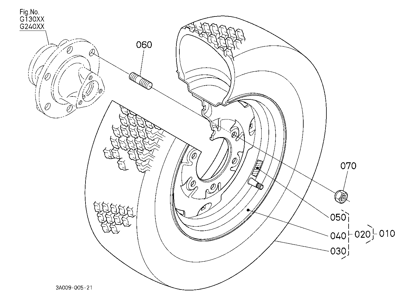 Front Wheel (29*12.50-15)