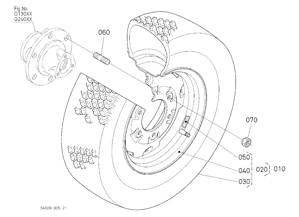 Front Wheel (29*12.50-15)