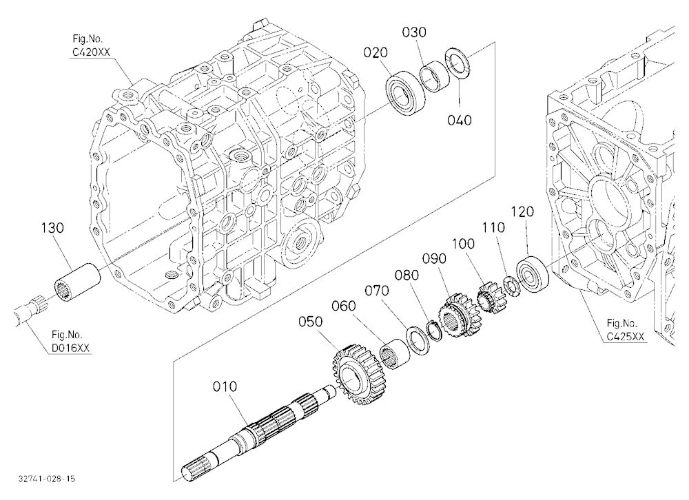 Range Gear Shaft