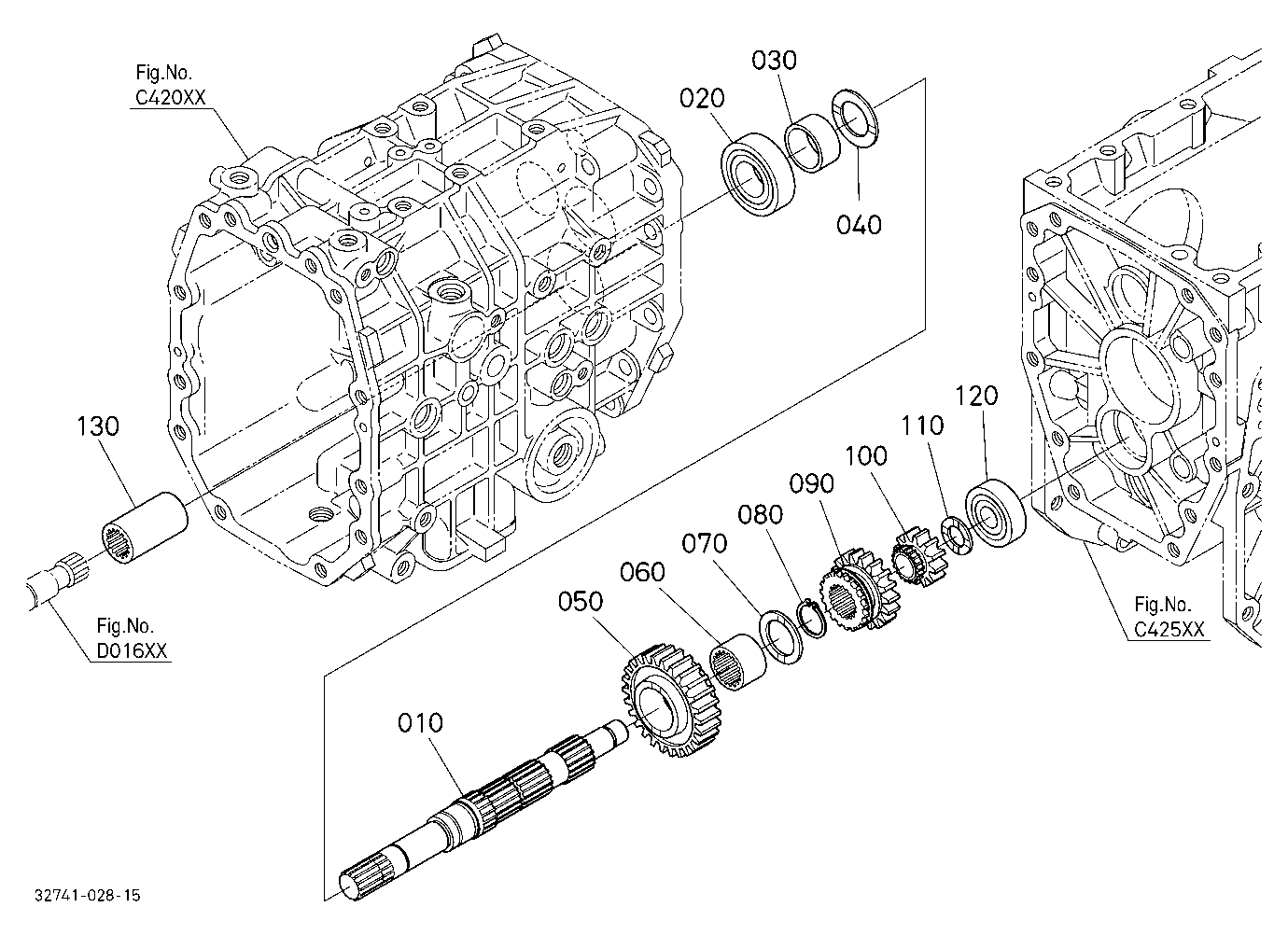 Range Gear Shaft