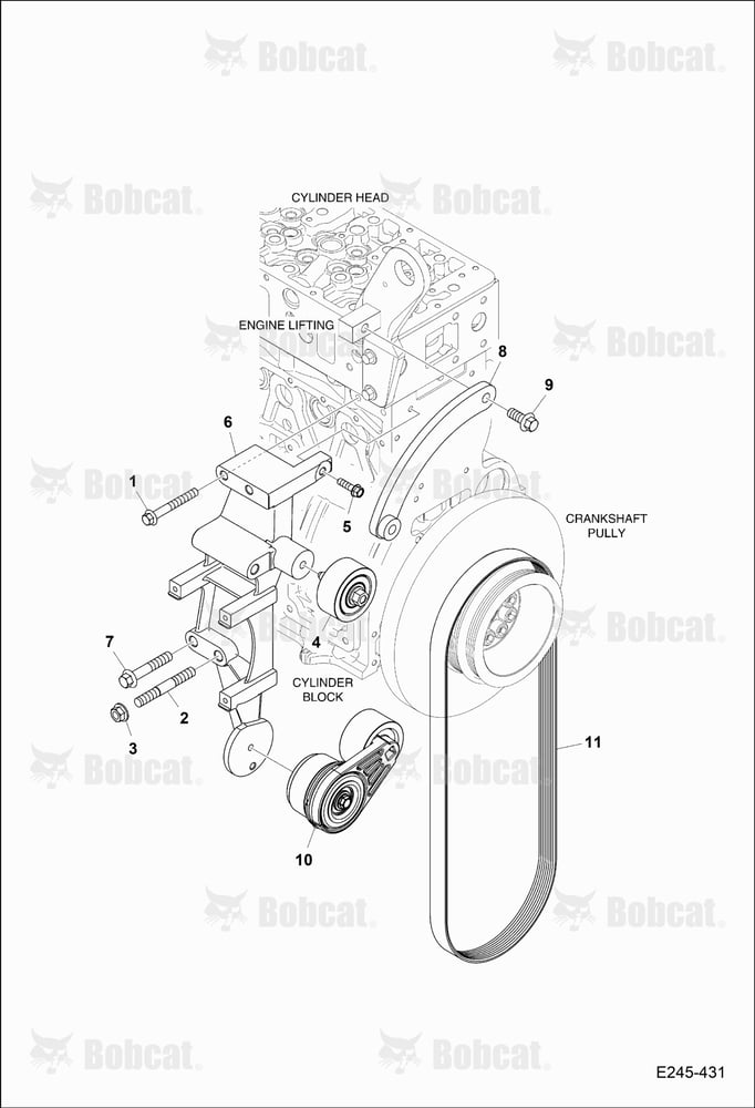 Alternator Mounting & Belt