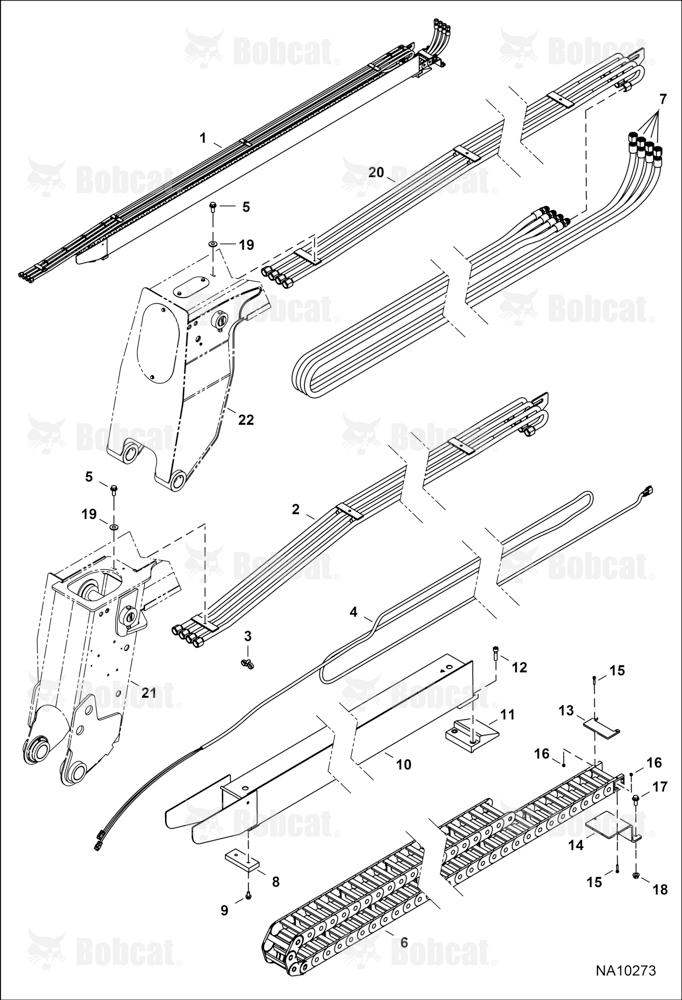 Hydraulic Circuitry (Boom Tray)